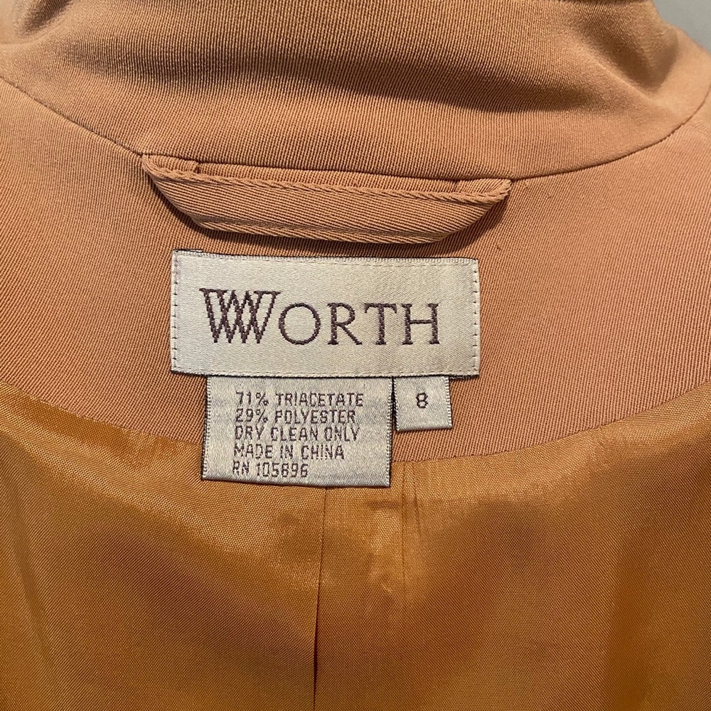 Worth ladies jacket Size 8 - Picture 5 of 6